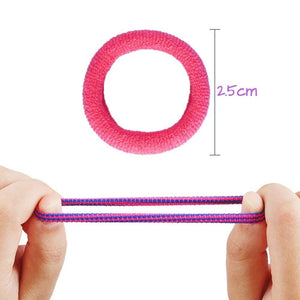 Dadabig 400 db Mini Hajgumi Szett - Puha, Varratmentes, 22 Színben - BShopy