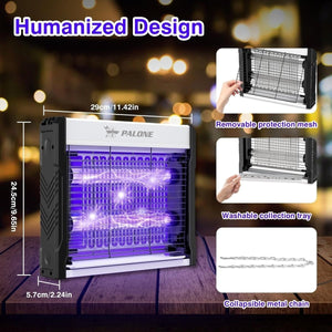 Elektromos Szúnyogirtó Lámpa és Rovarcsapda – USB-C, Vegyszermentes (Beltéri/Kültéri)-BShopy