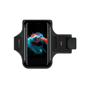 Eono Karra Rögzíthető Telefontartó Sportoláshoz (Fekete) - 5,1 - 7,1″ Telefonhoz - BShopy