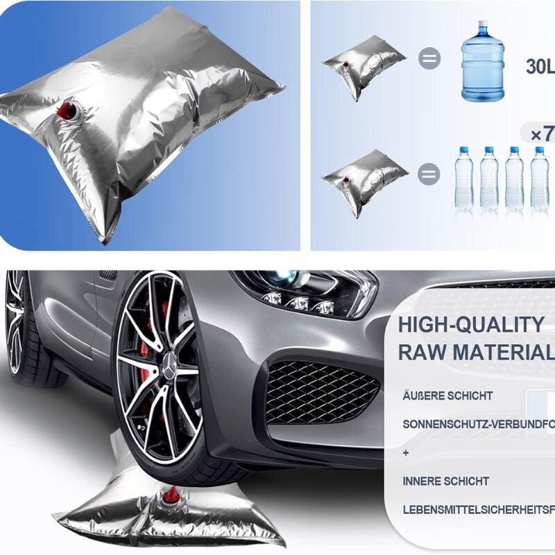 Foinwer Steril Folyadéktartó Tasak Szett– 30 L, 10 db, Dupla Tömítéssel - BShopyX001L66MYX_1