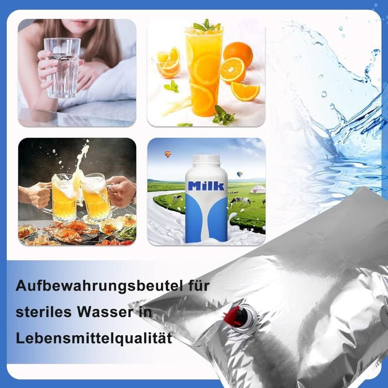 Foinwer Steril Folyadéktartó Tasak Szett– 30 L, 10 db, Dupla Tömítéssel - BShopyX001L66MYX_6