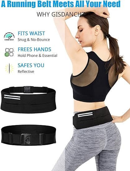 Gisdanchz Övtáska Futóknak, Futóöv (Fekete) - BShopyEONO019_3