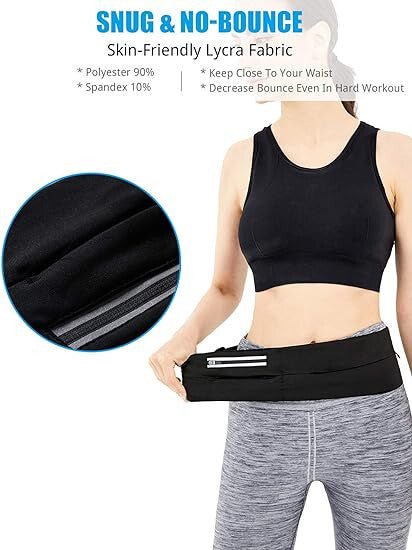 Gisdanchz Övtáska Futóknak, Futóöv (Fekete) - BShopyEONO019_4