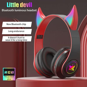 Goodbuy Devil Vezetéknélküli Fejhallgató (Piros) - BShopy