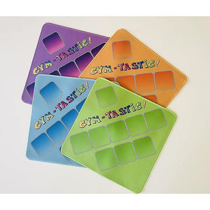 Gym Tastic Egerpad – 28x28 cm, Kék, Csúszásgátlós Aljatattal - BShopy