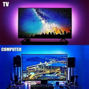 Innolight 4×0,5 m LED Szalag - TV/monitor Háttérvilágítás, Energiatakarékos LED Csík - BShopy