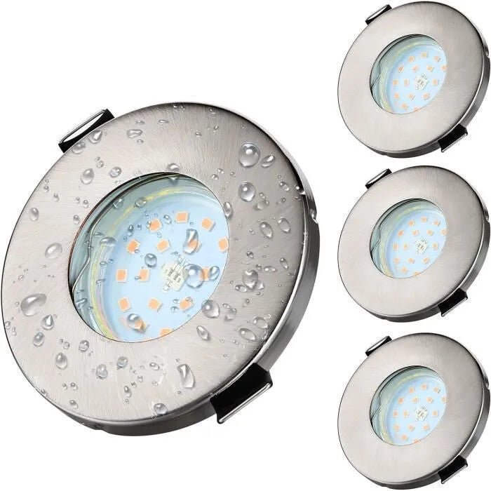 Kambo Süllyesztett Mennyezeti LED Spotlámpa 4 db 6W GU10 Izzókkal - BShopy4895222902852_0