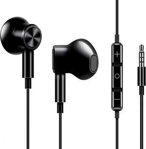 ME - 19 Vezetékes Fülhallgató Mikrofonnal - 3,5 mm Jack, Fehér, Telefonhoz és PC - hez - BShopy