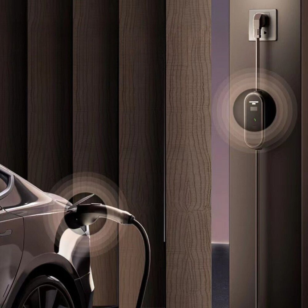 Movespeed Vízálló Okos EV Töltő - 3500 W, Kompatibilis EV/PHEV, Kültéri - BShopyOut of stock6974095175421_1