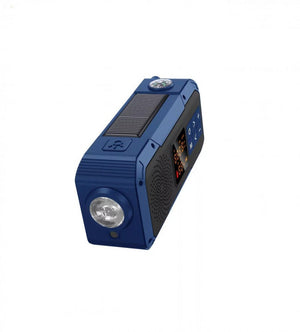 Multifunkciós Hordozható Rádió - Bluetooth, Powerbank, Napelemes, Vészlámpa - BShopy