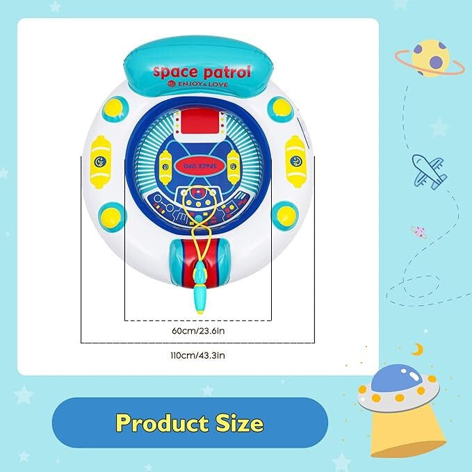 UFO - s Úszógumi Vízipisztollyal Gyermekeknek 2 - 10 Éves Korig 60cm - BShopyfelfújható úszógumi gyerekgyermek úszógumiUFO úszógumi10130003_1