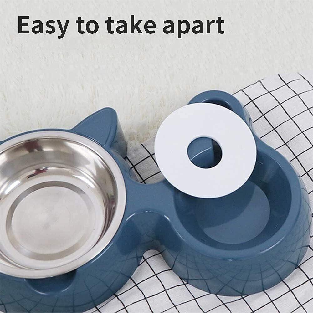 Zonsuse Macsaka Etetőtál Automatikus Vízadagolóval - BShopyetető tál vízadagolóvalháziállat etetőmacska etető 2 - az - 1 - benX0018W8GWL_4