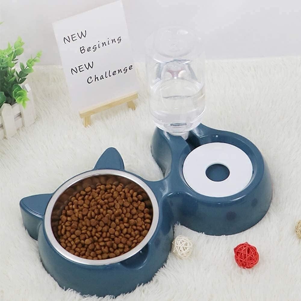 Zonsuse Macsaka Etetőtál Automatikus Vízadagolóval - BShopyetető tál vízadagolóvalháziállat etetőmacska etető 2 - az - 1 - benX0018W8GWL_6