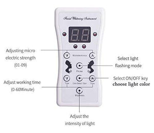 7 Színű LED arc - És Nyakmaszk, Fényterápiás Aknekezelő És Bőrfiatalító Eszköz - BShopy