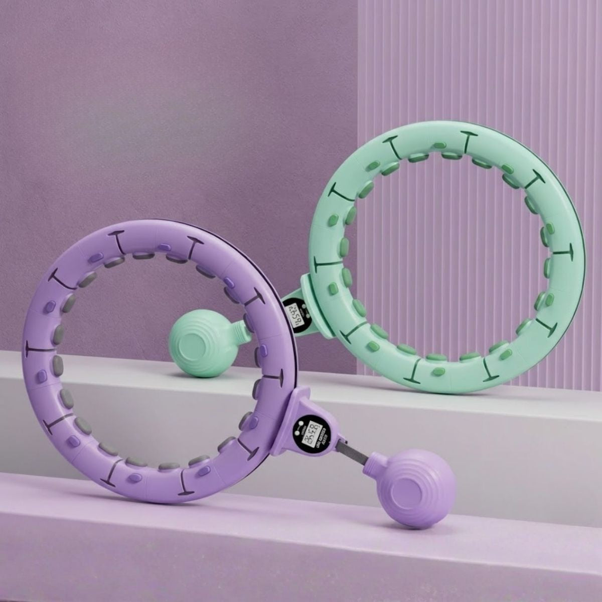 Blux Alakformáló Fitness Hulahopp Karika – Gravitációs, Súlyozott, Állítható Méretű, max. 110 cm