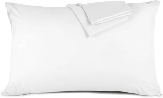 ADORIC Mikroszálas Párnahuzatok 50x75cm 2db (Fényes Fehér) - BShopyfehér párnahuzathálószoba kiegészítőmikroszálas párnahuzatX001O8NBXD_0