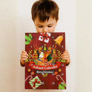 Adventi Kalendárium 25x15 cm - Karácsonyi Dekoráció és Ajándék - BShopy