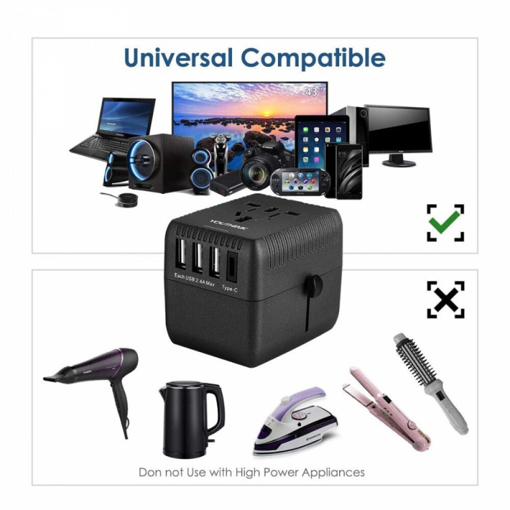 Amoner Hálózati Adapter 3 USB+C - BShopy3 portos gyors töltőAmoner USB - C töltőhálózati adapter 3 USB - CX0012IEZWV_6