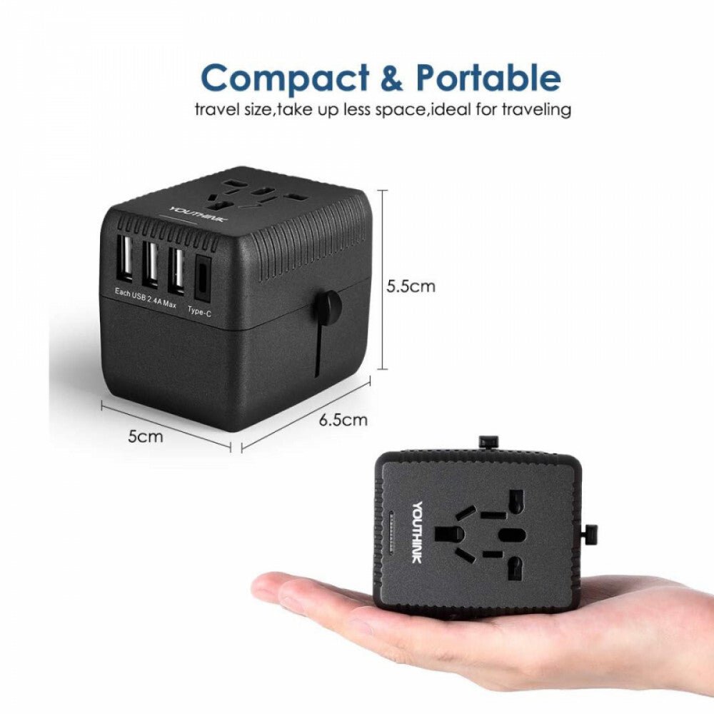 Amoner Hálózati Adapter 3 USB+C - BShopy