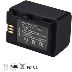 Andoer NP - FV5 Plus Újratölthető Kamerás Akkumulátor 2000mAh - BShopy