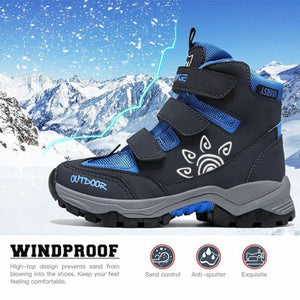 ASHION Téli Cipő 25 - ös (Sötétkék - Fekete) - BShopy