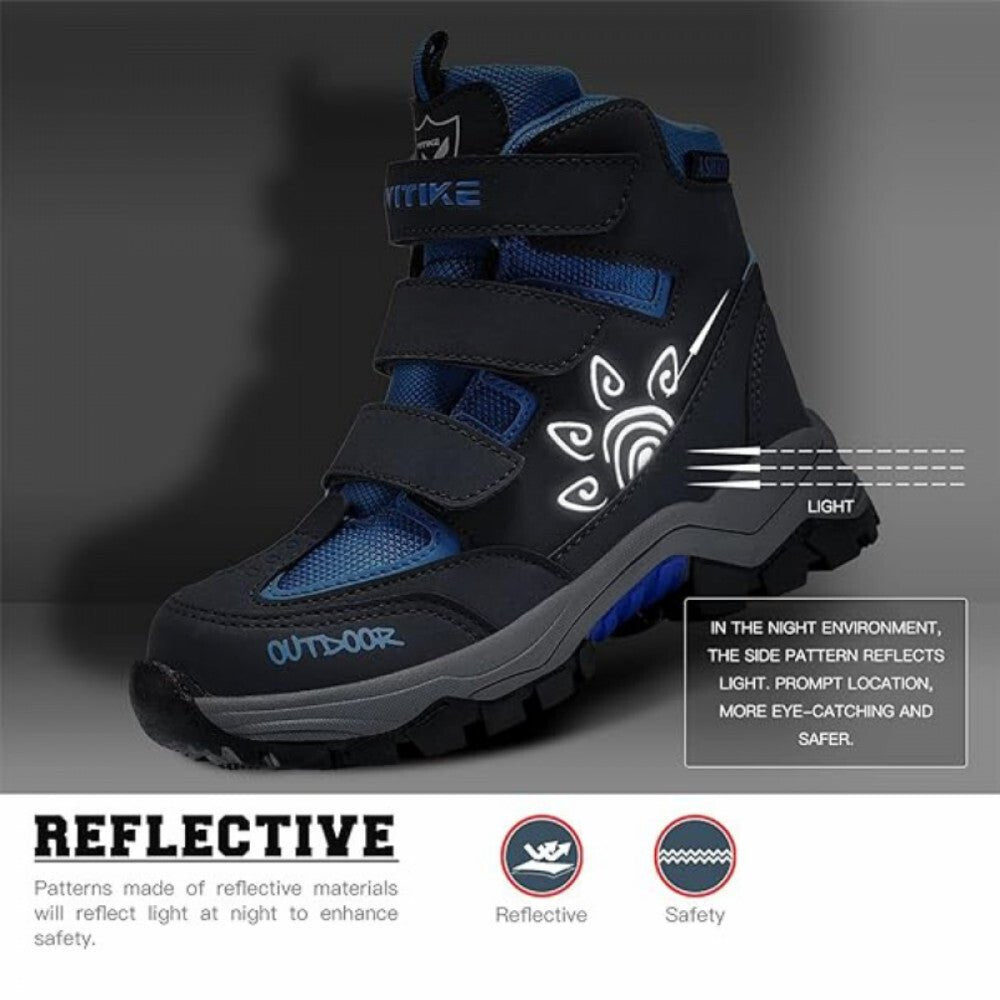 ASHION Téli Cipő 25 - ös (Sötétkék - Fekete) - BShopy