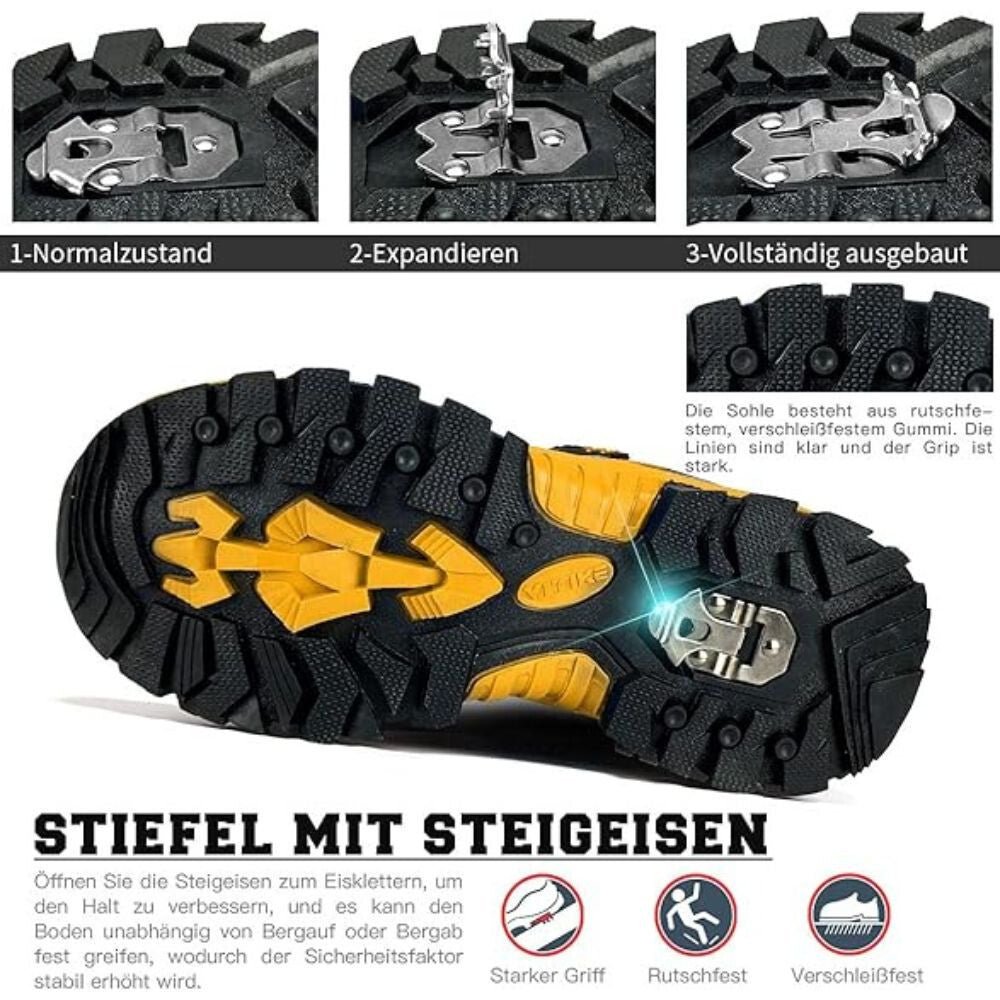 ASHION Téli Cipő 25 (Sárga - Fekete) - BShopy