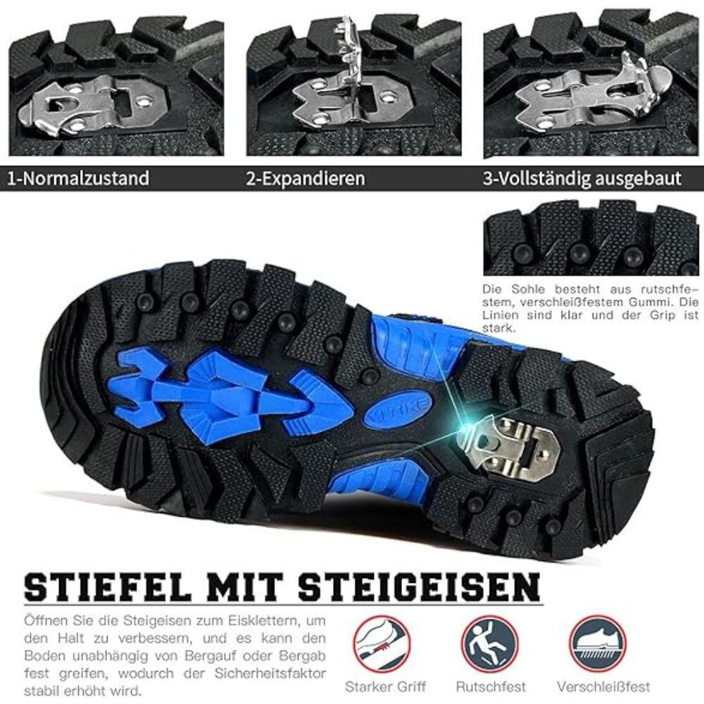 ASHION Téli Cipő 28 - as (Kék - Fekete) - BShopy28 - as gyerekcipőASHION gyerek cipőcipő iskolábaX001EZ350Z_2