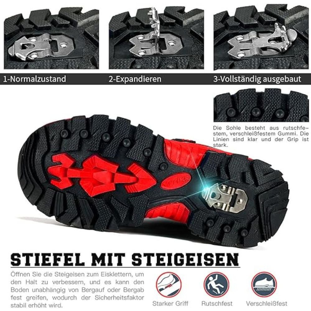 ASHION Téli Cipő 28 - as (Piros - Fekete) - BShopy28 - as gyerekcipőASHION gyerek cipőgyermek bakancsX001F7F80R_4