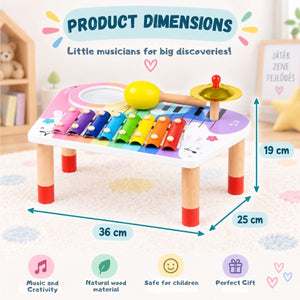 BeebeeRun Hangszerkészlet Gyerekeknek - 8 Darabos Zenés Játék Szett-BShopy