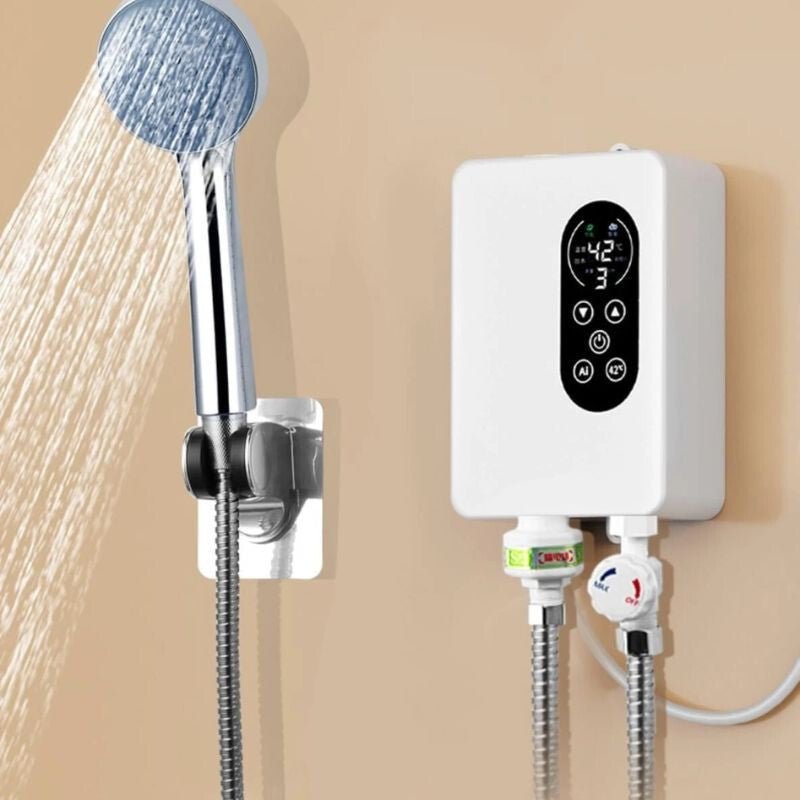 BLux Azonnali Elektromos Vízmelegítő Mini Méretben – Fehér, Energiatakarékos Gyors Melegítéshez - BShopy