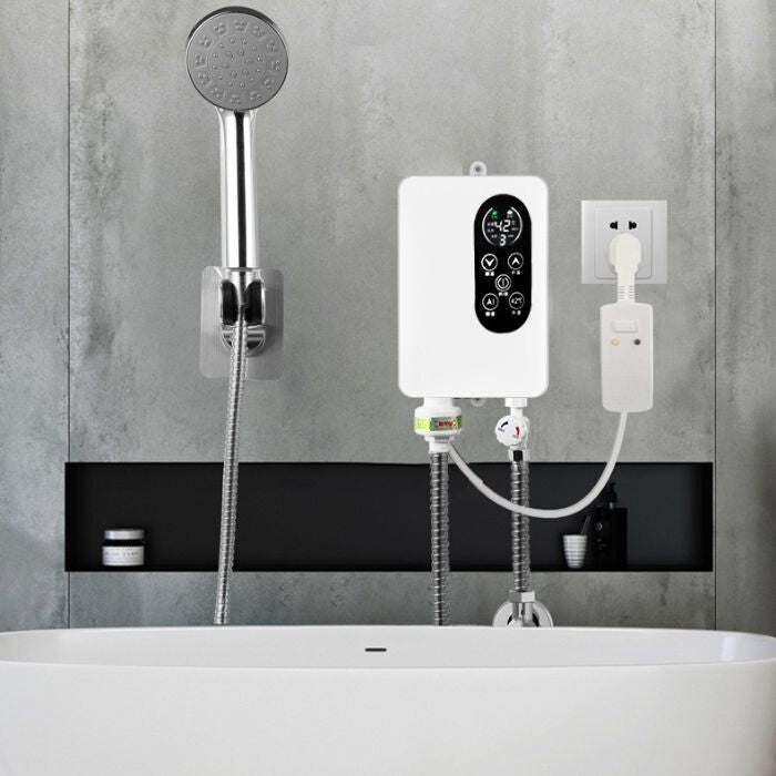 BLux Azonnali Elektromos Vízmelegítő Mini Méretben – Fehér, Energiatakarékos Gyors Melegítéshez - BShopy