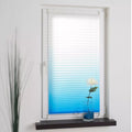 Blux Designer Sötétítő Roló 120 x 130 cm, Kék - Fehér - BShopy