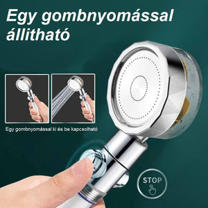 Blux Víztakarékos Zuhanyrózsa Szűrőbetéttel – 2 Ajándék Szűrővel - BShopy