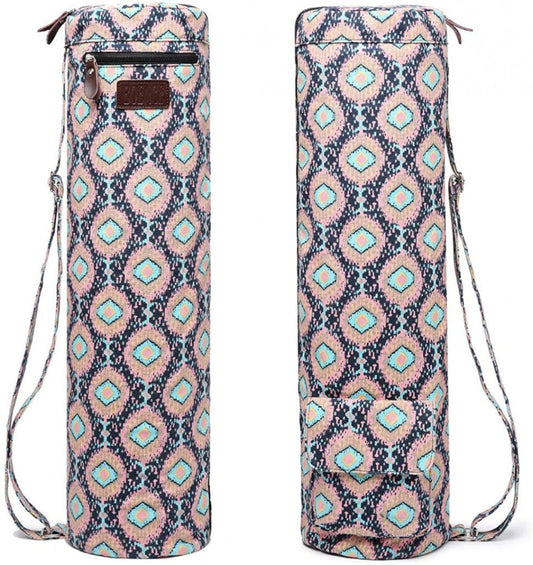 BOENCE Jógaszőnyeg Táska (Rózsaszín Mintás) - BShopyX000SDUOT9_0