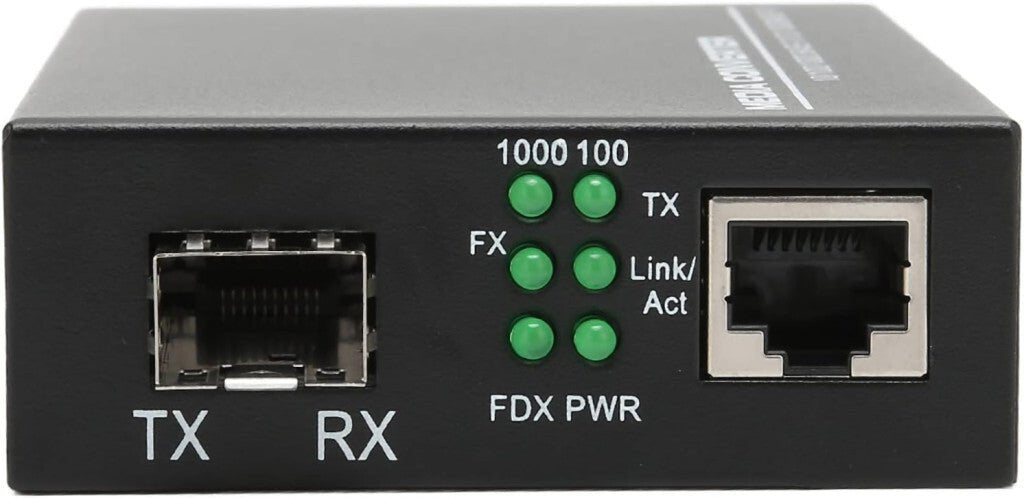 Bshopy SFP Media Converter - Gigabit Ethernet - SFP Optikai Átalakító - BShopy