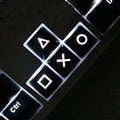 Cherry MX Kompatibilis ABS Nyomógombos Billentyűsapka Háttérvilágítással (Fekete) - BShopy