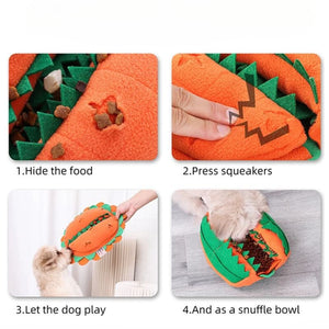 Doglemi Chomper Design Interaktív Kisállat Játék Kutyáknak - Narancssárga - BShopy