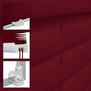 ECD Germany Klemmfix Roló Ablakra 120 x 150 cm - Bordó - BShopy