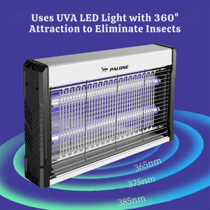 Elektromos Szúnyogirtó Lámpa és Rovarcsapda – USB-C, Vegyszermentes (Beltéri/Kültéri)-BShopy