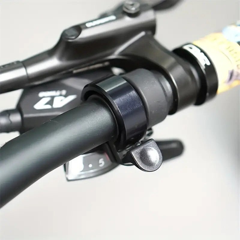 Fekete Kerékpárcsengő 22 mm - es Hangszóróval - 31 mm - es Kormányhoz - BShopy