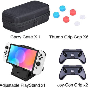 HEYSTOP Nintendo Switch Hordozható Tok - Fekete - BShopy
