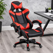 Insma Fekete-Piros Ergonomikus Gamer Szék