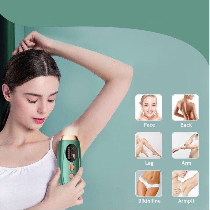 IPL Otthoni Szőrtelenítő Eszköz Smaragdzöld és Bronz Színben - Hatékony és Kényelmes - BShopyX001ML3KMT_6