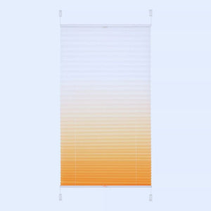 JalousieCrew Klemmfix Pliszé Roló 110 x 130 cm, Narancssárga - Fehér - BShopy
