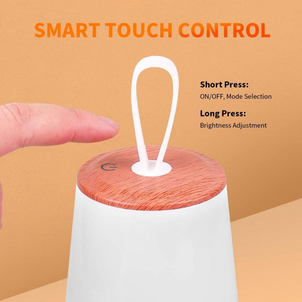 LED Éjszakai Lámpa - Faerezett Mintás, Meleg Fényű, Hálószobai Asztali Lámpa - BShopyX001S43197_3