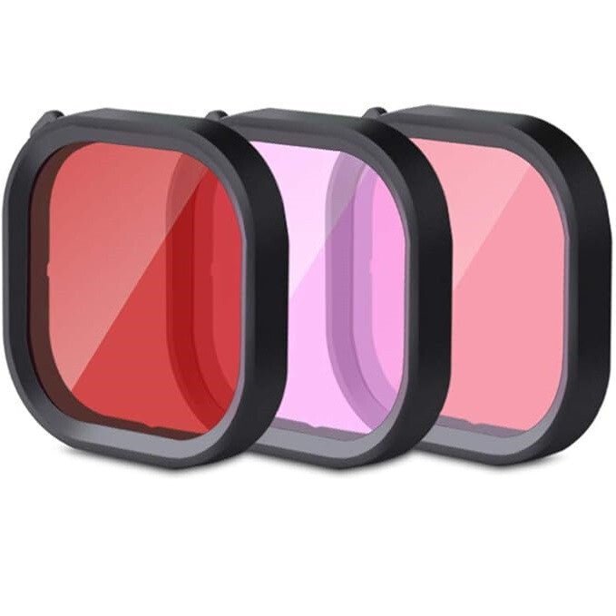Lupholue 3 az 1 - ben Lencseszűrő Szett Mobiltelefonhoz - Piros, Rózsaszín és Lila Színekben - BShopy