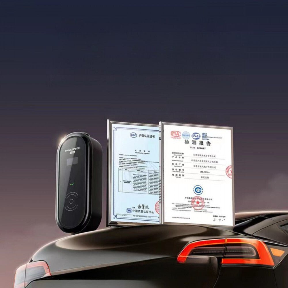 Movespeed Vízálló Okos EV Töltő - 3500 W, Kompatibilis EV/PHEV, Kültéri - BShopyOut of stock6974095175421_4