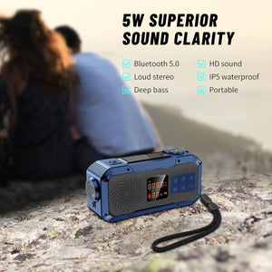 Multifunkciós Rádió - Bluetooth, Powerbank és Vészlámpa-BShopy