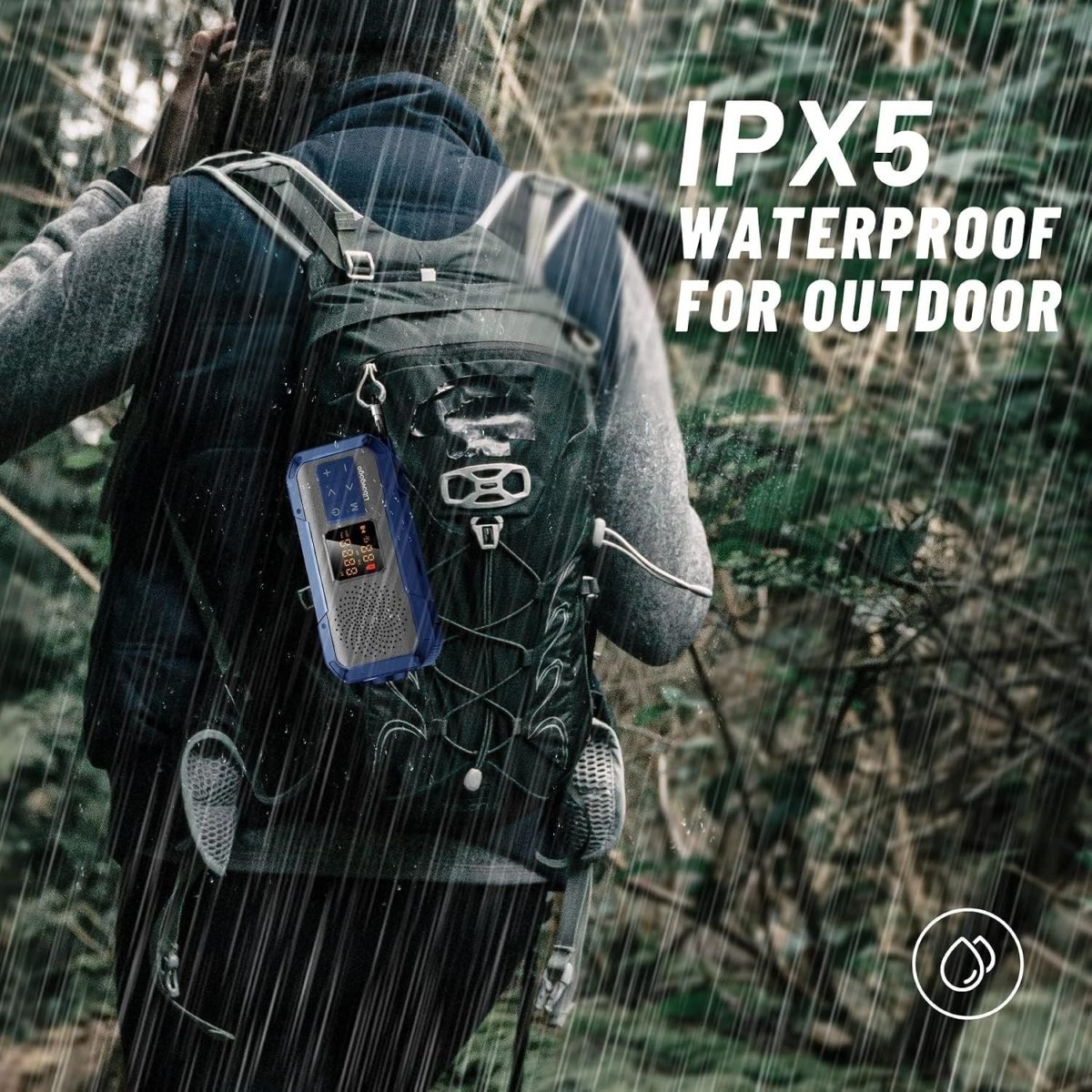 Multifunkciós Rádió - Bluetooth, Powerbank és Vészlámpa-BShopy